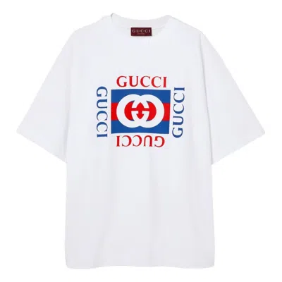 Gucci Cotton Jersey T-shirt With  Print 'white'