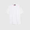Gucci Cotton Jersey T-shirt With Logo In White
