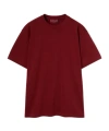 Gucci Cotton Jersey T-shirt With Logo In Red