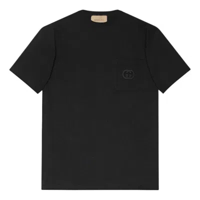 Gucci Cotton Jersey T-shirt With Patch 'black'