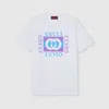 Gucci Women Logo Cotton T-shirt In White