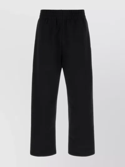 GUCCI COTTON STRAIGHT-LEG TRACK PANTS
