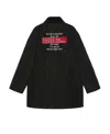 Gucci Cotton Lyric-print Jacket In Black