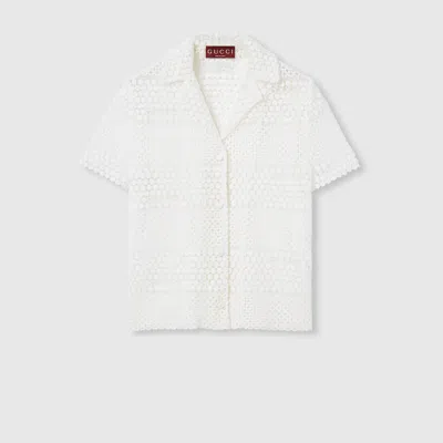 Gucci Cotton Macramé Shirt