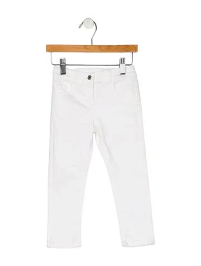 Pre-owned Gucci Babies' Cotton Neutral Pants With Zip And Button Closure