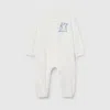 Gucci Babies' Cotton One-piece With Print In White