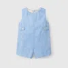 Gucci Double G Romper In Blue