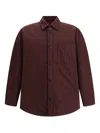 Gucci Men Checked Cotton Jacket In Red