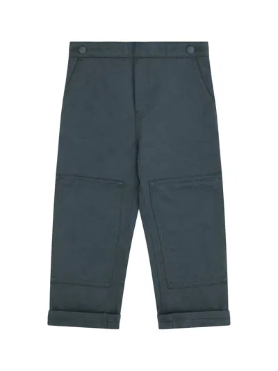 Gucci Kids' Cotton Pants In Blue