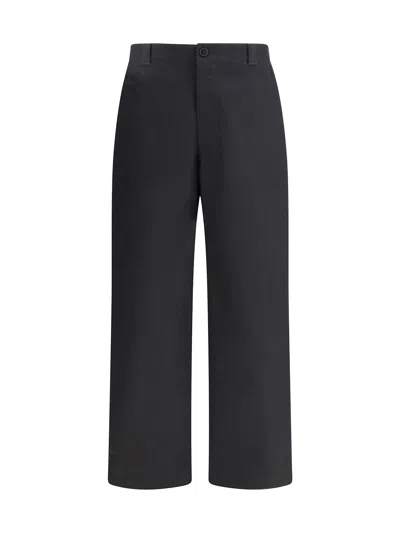 Gucci Cotton Pants In Black