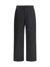 Gucci Men Cotton Pants In Black