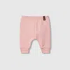 Gucci Cotton Pants With Web In Pink