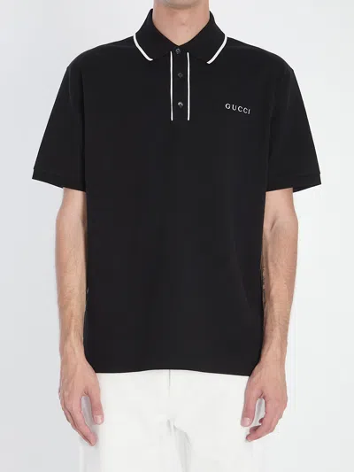 Gucci Cotton Pique Polo