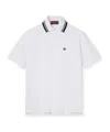 Gucci Cotton Piquet Polo Shirt With Embroidery In White