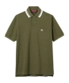 Gucci Cotton Piquet Polo Shirt With Embroidery In Green