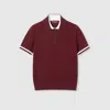 Gucci Cotton Piquet Polo Shirt With Intarsia