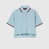 Gucci Cotton Piquet Polo Shirt With Web