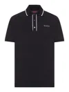 Gucci Cotton Piquet Polo With Embroidery In Black