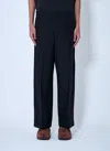 Gucci Men Cotton Poplin Pants In Black