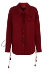 Gucci Cotton Popeline Shirt With Ties And Laces Profiles