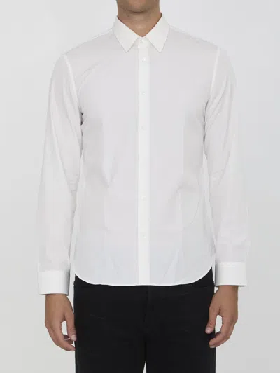 Gucci Cotton Poplin Shirt In White