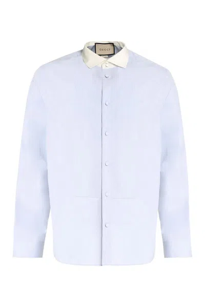 GUCCI GUCCI COTTON POPLIN SHIRT