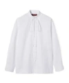 Gucci Cotton Poplin Shirt With Embroidery