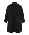 Gucci Cotton Poplin Shirt With Embroidery In Black