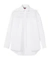 Gucci Cotton Poplin Shirt With Embroidery In White