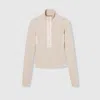 Gucci Cotton Rib Long-sleeve T-shirt In Pink