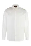 Gucci Cotton Shirt In White