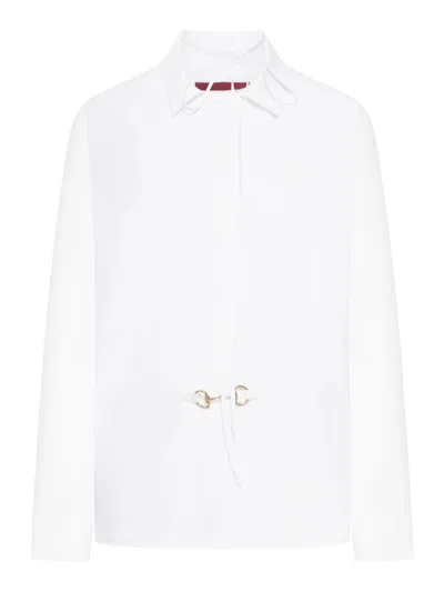 GUCCI COTTON SHIRT WITH HOOK
