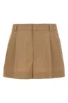 Gucci Cotton Shorts Bermuda And Short Beige In Brown
