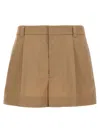 Gucci Cotton Shorts Bermuda And Short Beige
