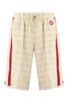 Gucci Cotton Shorts In Neutral