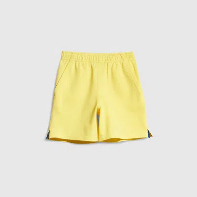 Gucci Kids' Cotton Shorts In Yellow