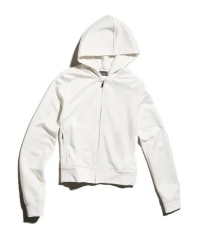 Gucci Cotton Silk Jersey Zip Sweatshirt In Gray