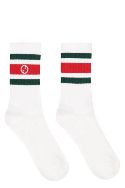 Gucci Cotton Socks In White