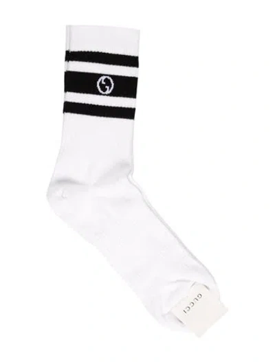 Pre-owned Gucci Cotton Socks W/tags In Black
