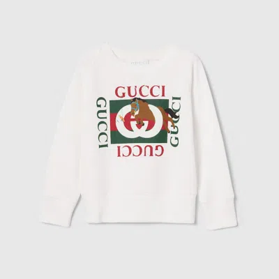 Gucci Kids' Cotton Sweatshirt In Multi