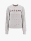 Gucci Cotton Sweatshirt With All-over Rhinestones