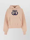 GUCCI COTTON SWEATSHIRT WITH DROPPED SHOULDERS AND HOOD