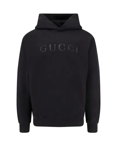 Gucci Cotton Sweatshirt With Frontal Logo