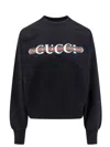 Gucci Print Felted Cotton Jersey Sweatshirt