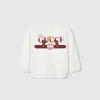Gucci Cotton Sweatshirt With Print In Multi