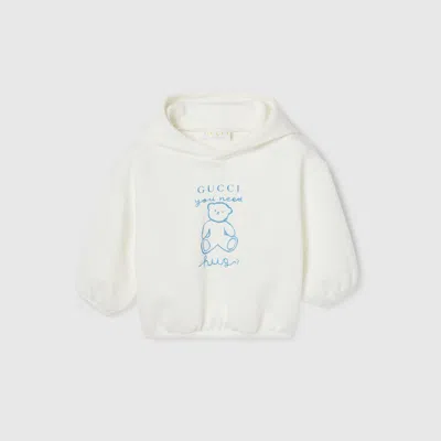 GUCCI COTTON SWEATSHIRT WITH PRINT