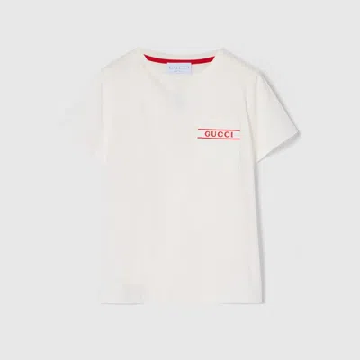 Gucci Baby Cotton T-shirt In White