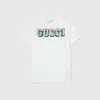 Gucci Kids' Cotton T-shirt With Print In White