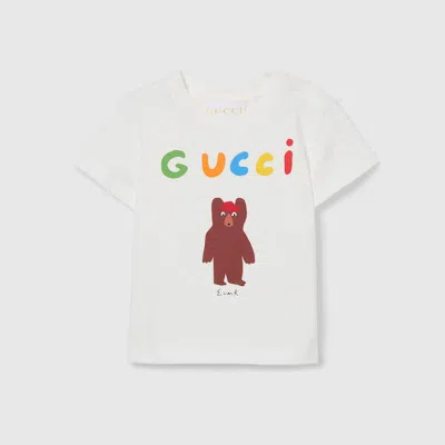 GUCCI COTTON T-SHIRT WITH PRINT