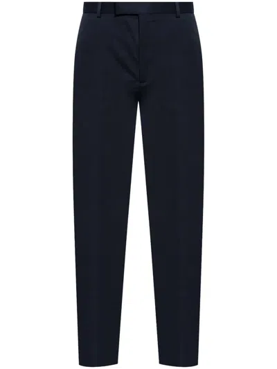Gucci Cotton Tailored Trousers In Blue